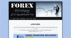 Desktop Screenshot of forexstrategycreators.com